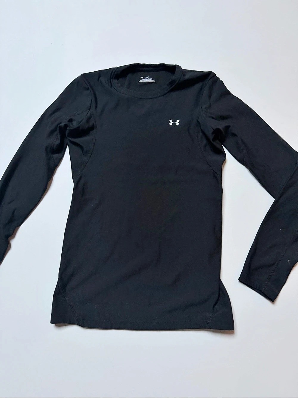 Under Armour ColdGear Compression Long Sleeve Shirt Black. Size M